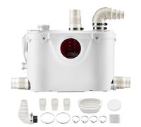 SucceBuy Pompe Macerator 500W/700W/900W/1200W Machine de rinçage pour élimination des eaux usées pour toilettes, sous-sol, douche, lessive, baignoire