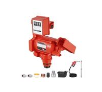SucceBuy Pompe Transfert Carburant 230V CA 76L/min Avec Débitmètre Pour Essence Kérosène