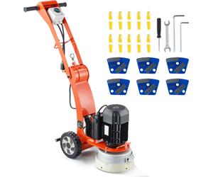 SucceBuy Ponceuse électrique pour sols en béton 10", 3.0HP, 2200W, 1430RPM，26.8'' x 15.8'' x 26'' / 680 x 400 x 660 mm