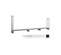 SucceBuy Porte-Bûches Extérieur 386x36x117cm Capacité 400kg Hauteur Réglable Base Large