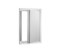 SucceBuy Porte d'Accès Pour Barbecue Cuisine Extérieure 43,2x61cm Avec Poignée Encastrée