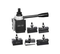 SucceBuy Porte-Outil de Tour Pour Mini-Tour 15,24-30,5cm et Tour à Métaux 6 Pièces