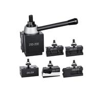 SucceBuy Porte-Outil de Tour Pour Mini-Tour 25,4-38,1cm et Tour à Métaux en Acier Durable