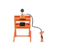 SucceBuy Presse D'Atelier 10T Pour au Pliage au Redressage Emboutissage Garage Orange