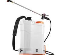 SucceBuy Pulvérisateur dorsal à batterie 12L 0-6bar avec 2H d'autonomie et 5 buses
