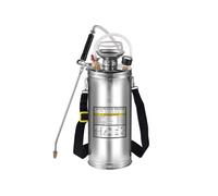 SucceBuy Pulvérisateur en acier inoxydable 8L, Pulvérisateur domestique pour le jardinage et le nettoyage des sols, pour l'industrie, l'agriculture, le commerce, la médecine et autres applications, Ar