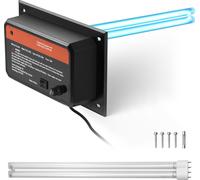 SucceBuy Purificateur d'air HVAC, 36 W, 16 pouces, lumière UV-UVC pour gaines de climatisation, laveur d'air avec 1 ampoule de rechange, lumières UV HVAC pour climatiseurs