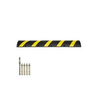 SucceBuy Rampe Protection de Câble 2 Canaux Capacité 10000kg Avec Vis d'Expansion 1 Foret