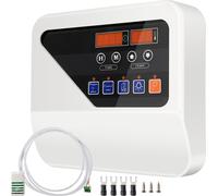 SucceBuy Régulateur externe pour poêle de sauna, 3 kW - 9 kW, contrôleur temps/température, 104 - 221 °F, poêle de sauna