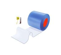 SucceBuy Rideau Lanière PVC 3080x30cm Isolation Thermique et Coupe Vent Pour d'Entrepôt