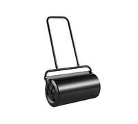 SucceBuy Rouleau à gazon de 13 gallons, rouleau de jardin rempli de sable/d'eau, rouleau à gazon en acier avec prise facile à tourner et poignée ergonomique en forme de U pour pelouse, jardin, ferme,