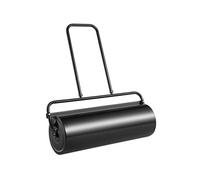 SucceBuy Rouleau à gazon 17 gallons, rouleau de jardin rempli de sable/d'eau, rouleau à gazon en acier avec prise facile à tourner et poignée ergonomique en forme de U pour pelouse, jardin, ferme, par