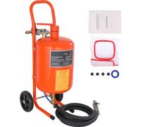 SucceBuy Sableuse de 5 gallons. 60-110 PSI. Pression élevée. Portable. 4 buses en céramique. Pour enlever la peinture/rouille.