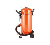 SucceBuy Sableuse Haute Pression 106L 1200W 110PSI Avec Poignée Ergonomique et 4 Roulettes
