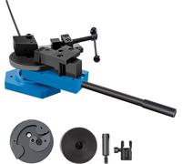 SucceBuy SBG-40 Cintreuse à rouleaux pour métaux en acier hautement trempé, Cintreuse universelle pour barres d'acier, de laiton, de cuivre et d'aluminium - Noir