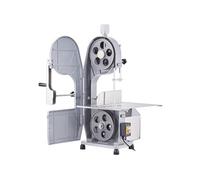 SucceBuy Scie à Os de Boucher Electrique Commerciale 1500W 300kg/h Epaisseur de 0,4-20cm
