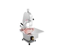 SucceBuy Scie à ruban électrique commerciale pour viande de - 1800 W, acier inoxydable, coupeuse d'os de grande capacité