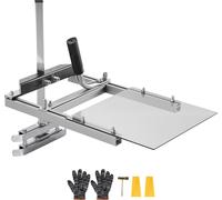 SucceBuy Scierie mobile pour tronçonneuse, moulin à chaîne pour planches de bois de 41-51 cm, guide-chaîne avec bouclier de protection, épaisseur de coupe réglable de 0,2 à 11,81 pouces