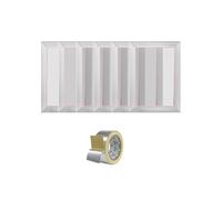 SucceBuy Sérigraphie Cadre En Aluminium Réutilisable 25,4x35,6cm Papier Plastique