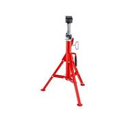 SucceBuy Support de tube à tête en V, hauteur réglable 28-52 pouces, 4500 lbs/2 tonnes, support de tube portable pliable avec tête en V, support de tube pliable haut