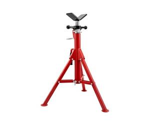 SucceBuy Servante de Tubes à Tête Pliables en V Hauteur Réglable 71-132cm Capacité 1134kg