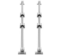 SucceBuy SFC 2 rails de guidage linéaires SFC16 SFC20 1000/2000mm et 4 blocs de glissière haute capacité pour routeurs CNC, tours et fraiseuses DIY SFC20-1000L