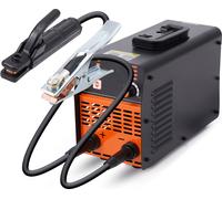 SucceBuy Soudeuse à baguette 220 V, 160 A Soudeuse TIG à arc/lift avec grand écran LED, démarrage à chaud Force de l'arc Revêtement antiadhésif VRD, 2 en 1 Soudeuse à arc MMA portable