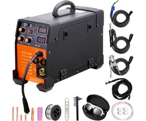 SucceBuy Soudeuse MIG 250 Amp 3 en 1 Machine à souder 220V TIG MMA Stick IGBT DC Inverter Poste à souder Digital Display