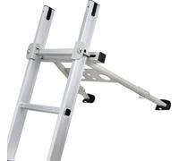 SucceBuy Stabilisateur d'échelle, pieds réglables, entretoise pour échelle extensible, accessoire robuste d'échelle murale pour gouttières, facile à utiliser et large compatibilité, pieds antidérapant