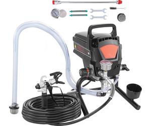 SucceBuy Stand Pulvérisateur de peinture Airless, 950 W 3000 PSI pulvérisateur électrique haute performance pour une peinture fine et uniforme, appareil manuel pour la maison, les meubles, les clôture