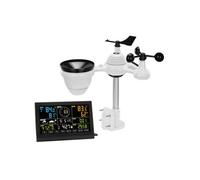 SucceBuy Station Météo Intérieur Extérieur Sans Fil 7 en 1 Grand Ecran Couleur