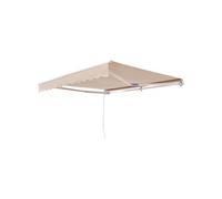SucceBuy Store Banne Manuel 240x210cm Avec Manivelle Pour Patio Arrière-Cour Jardin Balcon