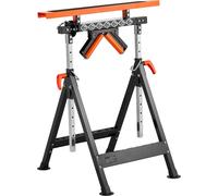 SucceBuy Support à roulettes 4 en 1, réglable de 33 à 50 pouces, résistant, capacité de charge de 440 lb, pour support de rallonge de sortie de travail du bois