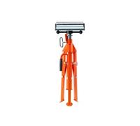 SucceBuy Support de Tuyau Capacité 1134kg Hauteur Réglable 70-132cm en Acier 45#