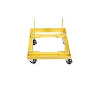 SucceBuy Support Moteur D'Atelier 54,5x44,5x35cm Capacité 340kg avec 4 Roulettes