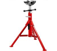 SucceBuy Support tubulaire pliable haut, tête en V, acier, 2 tonnes