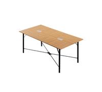 SucceBuy Table de Conférence Rectangulaire 180cm Pour Bureau Salle de Réunion Salle