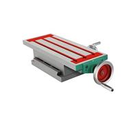 SucceBuy Table de fraisage 450×170 mm (17,7×6,7 pouces), table de travail à chariots croisés de 30 kg, fraiseuse en croix à 4 voies à 2 axes pour support de perçage et table de fraisage