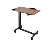 SucceBuy Table de Lit Mobile Plage D'Angle de Retournement 0-60° Pour Maison Bureau