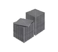 SucceBuy Tapis de Drainage Coussin de Sol à Episser en PP 31x31cm 50 PCS Pour Garage