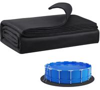SucceBuy Tapis de sol de piscine pour piscine hors sol 8,2m