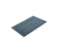 SucceBuy Tapis D'Entrée 183x122cm Epaisseur 0,7cm Pour Couloir Cuisine Bleu Ardoise