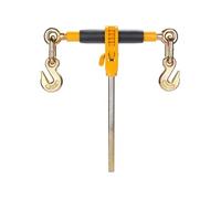 SucceBuy Tendeur à Cliquet Pour Chaîne D'Arrimage Lot de 4 0,8-0,9cm Capacité 3220kg Acier