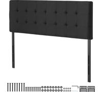 SucceBuy Tête de lit pour lits queen-size avec fonction de réglage en hauteur (5 cm par marche), accessoire pour lits, convient pour les chambres à coucher, les hôtels, les chambres d'hôtes et les dor