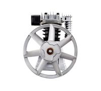 SucceBuy Industrial Air Compressor Head Pump Motor 3HP 160PSI 1300/min Twin Cylinder Aluminium Piston Style Splash Lubrication Pump