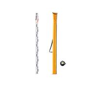 SucceBuy Tige de Mesure Télescopique Métrique 5m Double Face en cm/mm Pour Mesurer Maisons