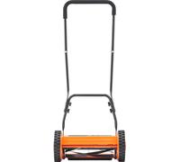 SucceBuy Tondeuse manuelle à cylindre avec largeur de coupe de 400 mm, 5 lames, 15-45 mm