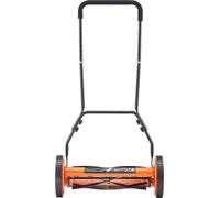 SucceBuy Tondeuse manuelle à cylindre avec largeur de coupe de 450 mm, 5 lames, 35-62 mm