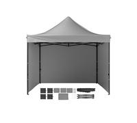 SucceBuy Abri pop-up 10x10 FT avec parois latérales amovibles, tente étanche résistante aux UV pour événements en plein air, terrasse, jardin, camping