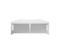 SucceBuy Tonnelle Imperméable 590x296cm UPF 50+ avec Parois Latérales Fenêtres Ventilées